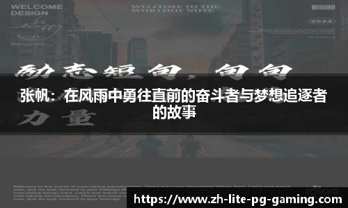 张帆：在风雨中勇往直前的奋斗者与梦想追逐者的故事