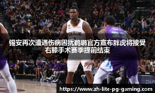 锡安再次遭遇伤病困扰鹈鹕官方宣布胖虎将接受右膝手术赛季提前结束